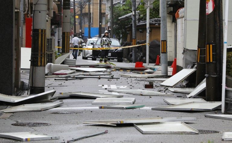 La cifra de muertos por el tifón "Jebi", el más potente que vivió Japón en los últimos 25 años, ascendió a nueve, mientras que los heridos superan ya los 340.