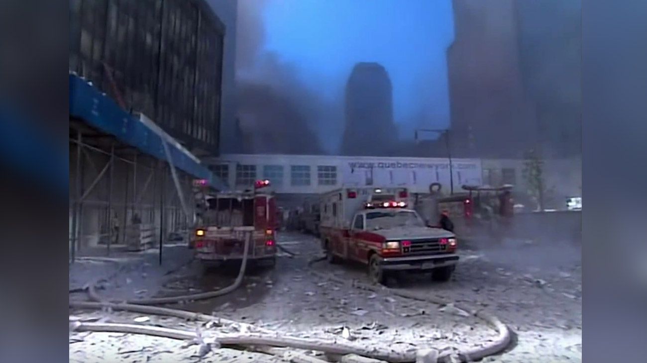 Sale a la luz un inédito video del atentado a las Torres Gemelas.