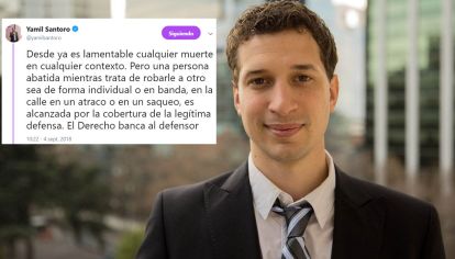 Yamil Santoro y el tuit de la polémica