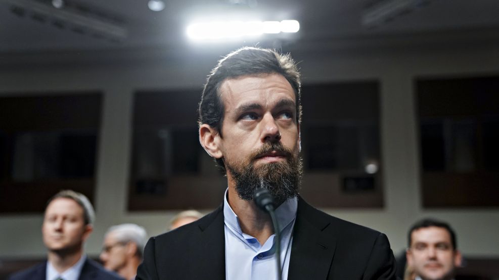Twitter CEO Dorsey And Facebook COO Sandberg Testify Before Senate Intelligence Committee