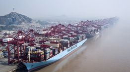 china shipping trade port
