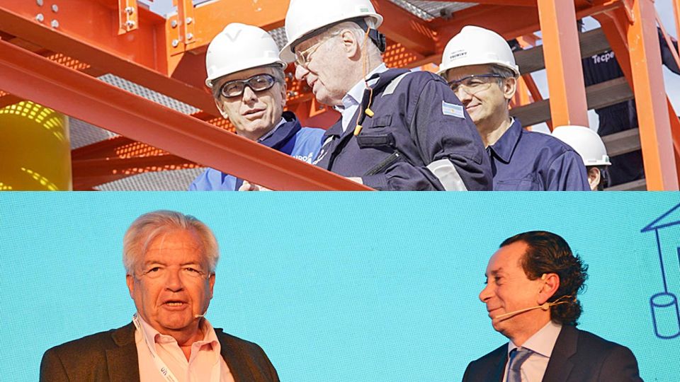 TECHINT. Rocca y Macri en Vaca Muerta, Betnaza y Sica en la UIA.
