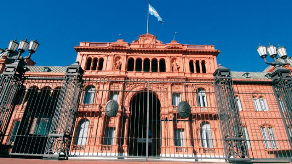 Casa Rosada, sede del Poder Ejecutivo.