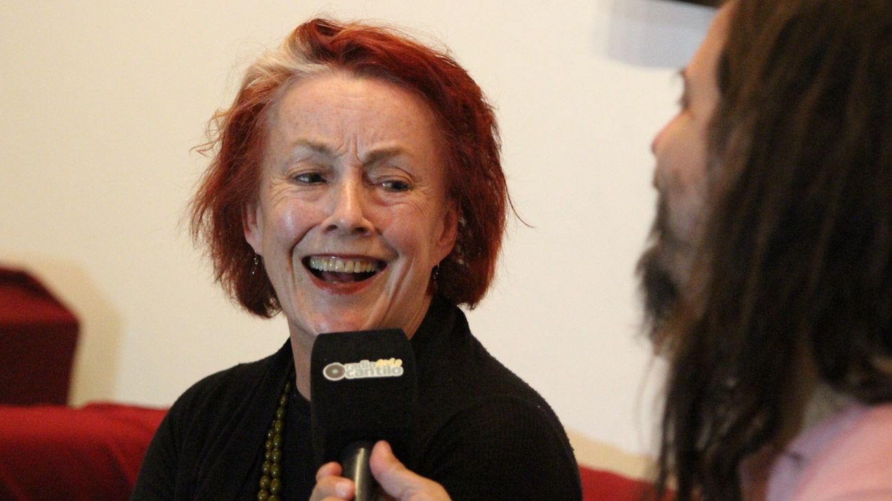 Roberta Bayley en ronda de prensa C.C.Borges