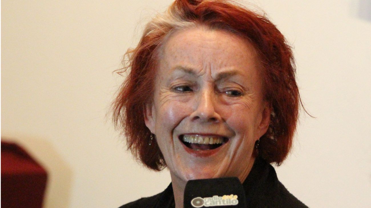 Roberta Bayley en ronda de prensa C.C.Borges