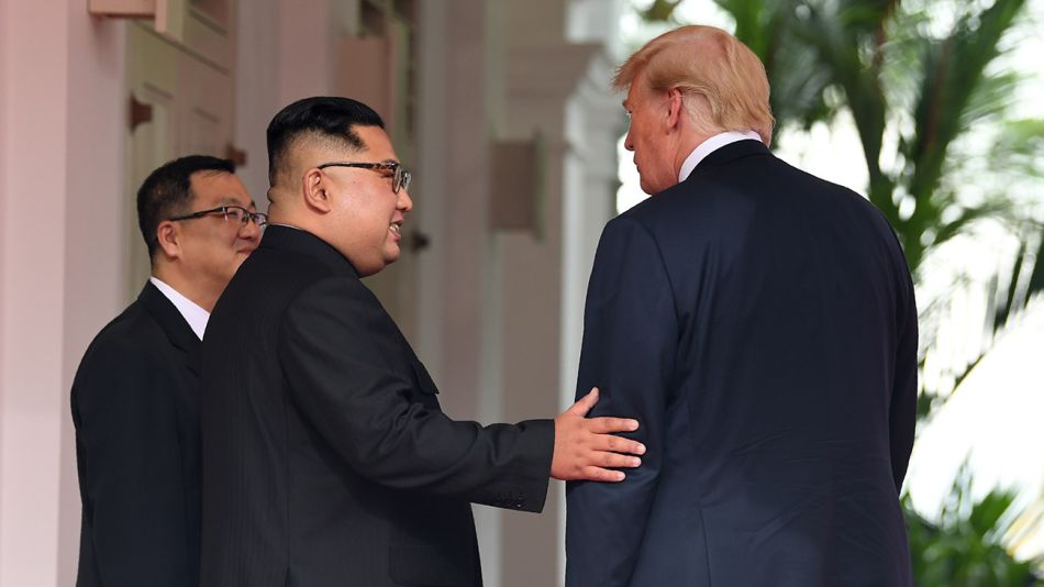 Kim Jong-un Donald Trump 09102018