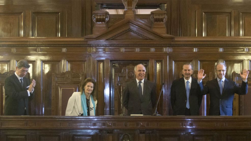 ministros corte suprema Rosenkrantz presidente rosatti highton de nolasco lorenzetti maqueda