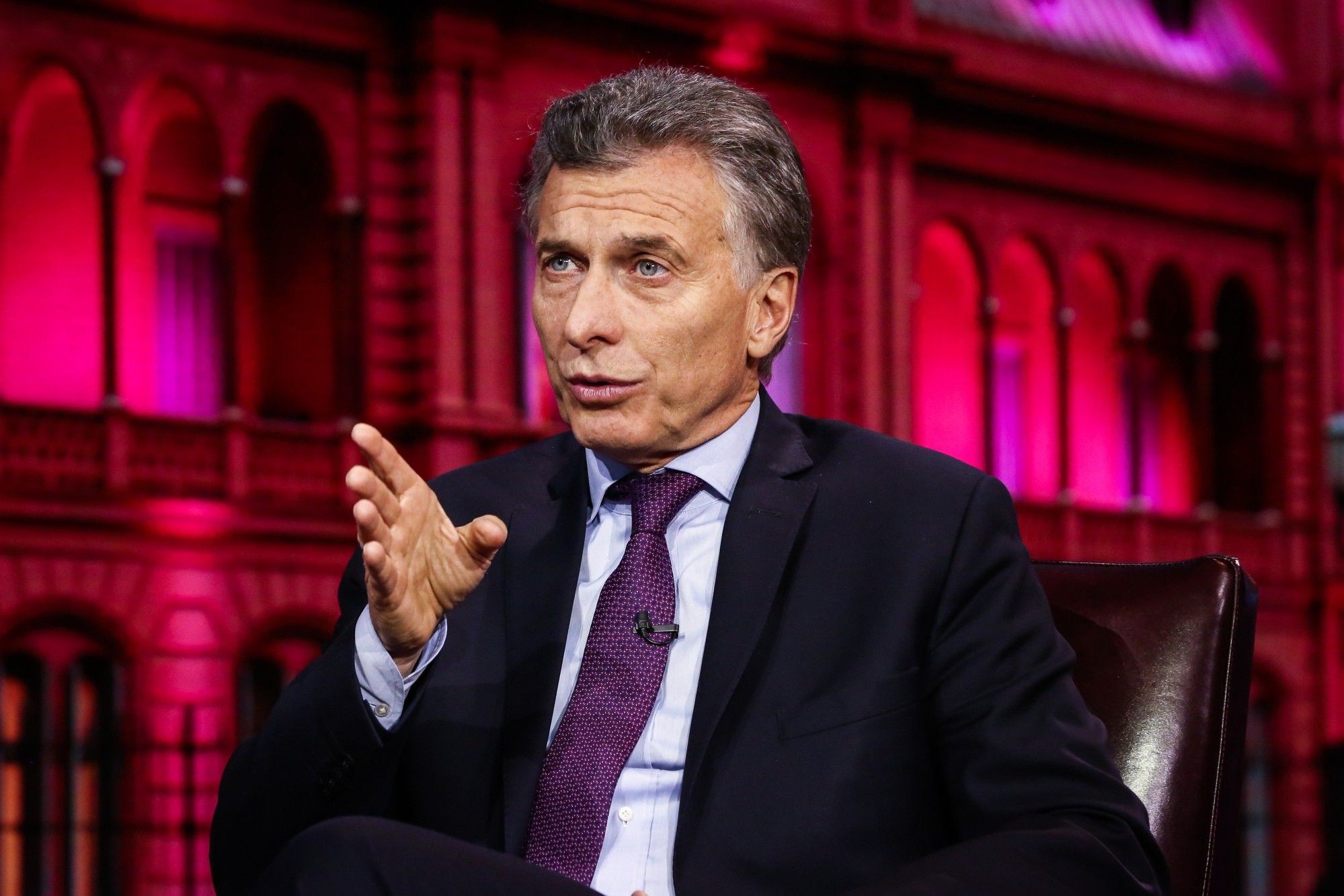 Argentina President Mauricio Macri Interview