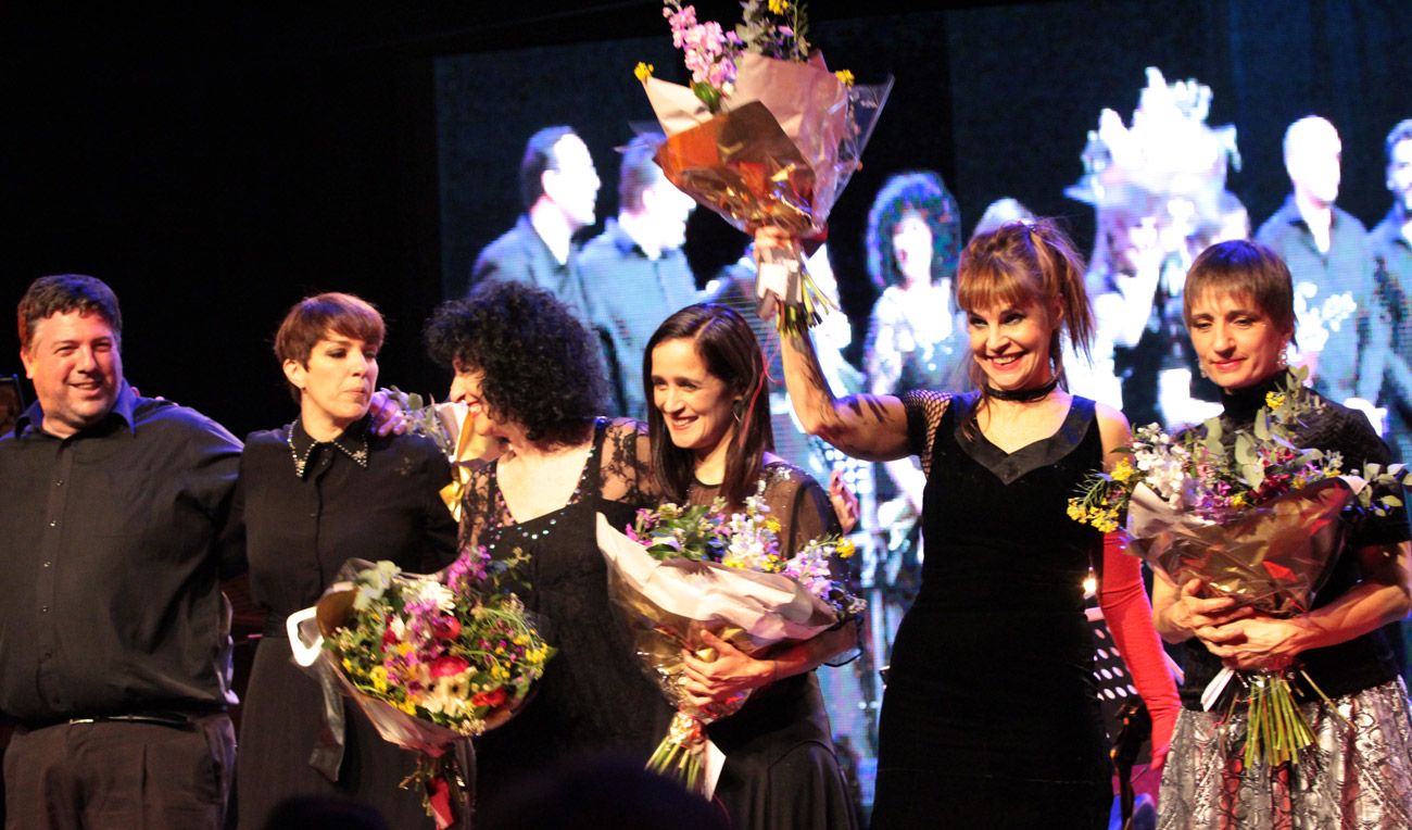 2do encuentro de Experiencia Piazzola con Fabi Cantilo, Julieta Venegas, Hilda Lizarazu, Ligia Piro y Julia Zenko.