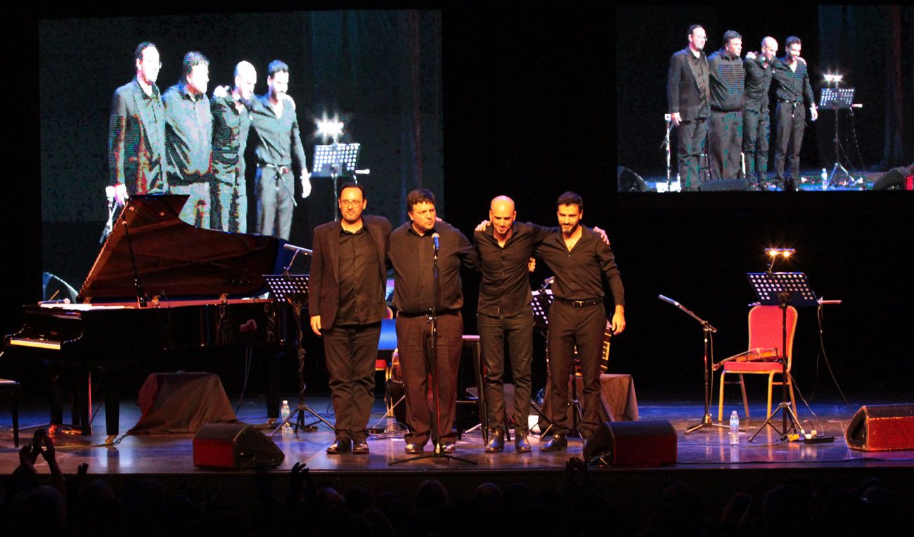 Juan Pablo Navarro, Guillermo Rubino, Alejandro Guerschberg y Nicolás Guerschberg.