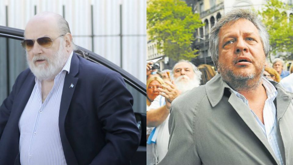 El juez federal Claudio Bonadío y el fiscal Carlos Stornelli al frente de la causa de los cuadernos de la corrupción.