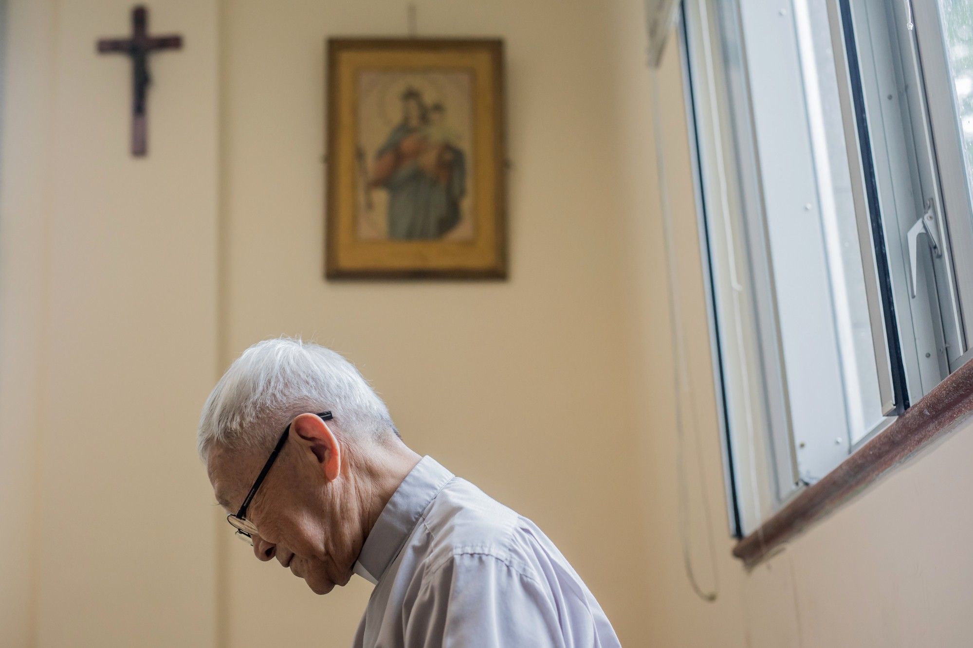 Portraits of Catholic Church Cardinal Joseph Zen