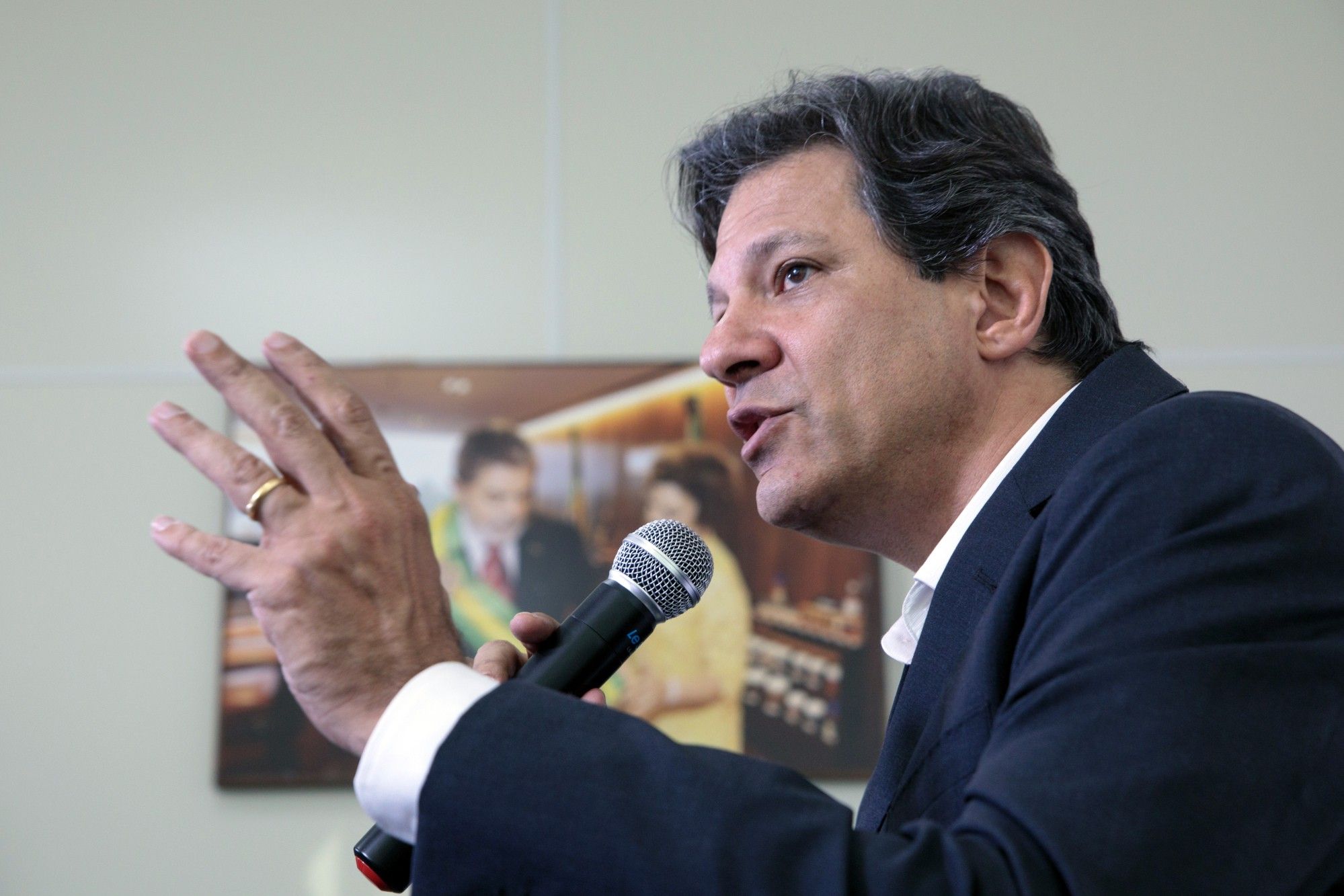 Lula Successor Fernando Haddad Holds Press Conference 