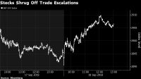 Stocks Shrug Off Trade Escalations