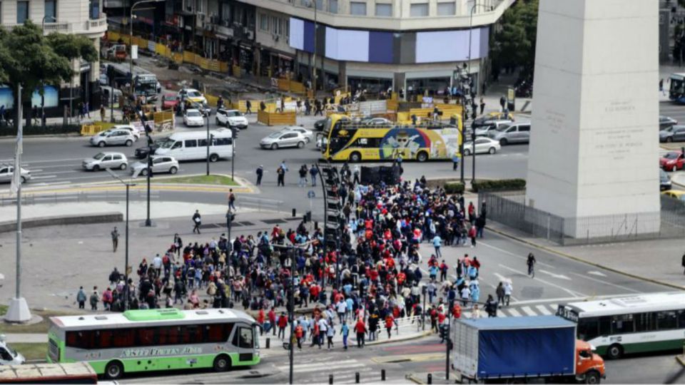 Imagen de carácter ilustrativo. Se espera una jornada con manifestaciones en el centro porteño.
