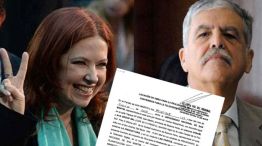 El contrato de la novela por la que confirman el procesamiento de Andrea del Boca