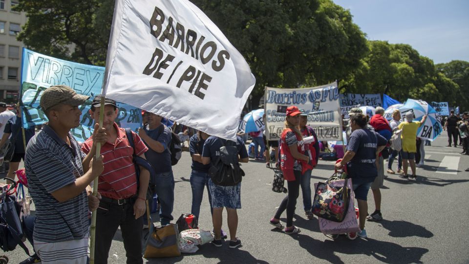 Barrios de Pie protagonizará las ollas populares.