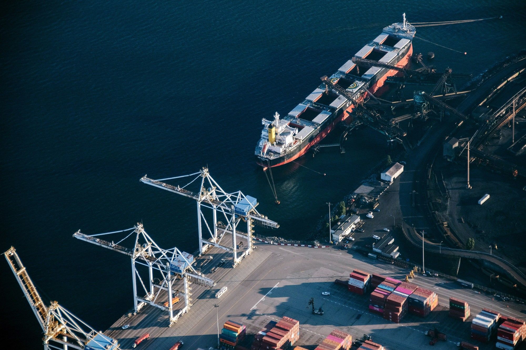 Aerial Views Of British Columbia's Lower Mainland As U.S., Canada Search For Way To Bridge Nafta Divide