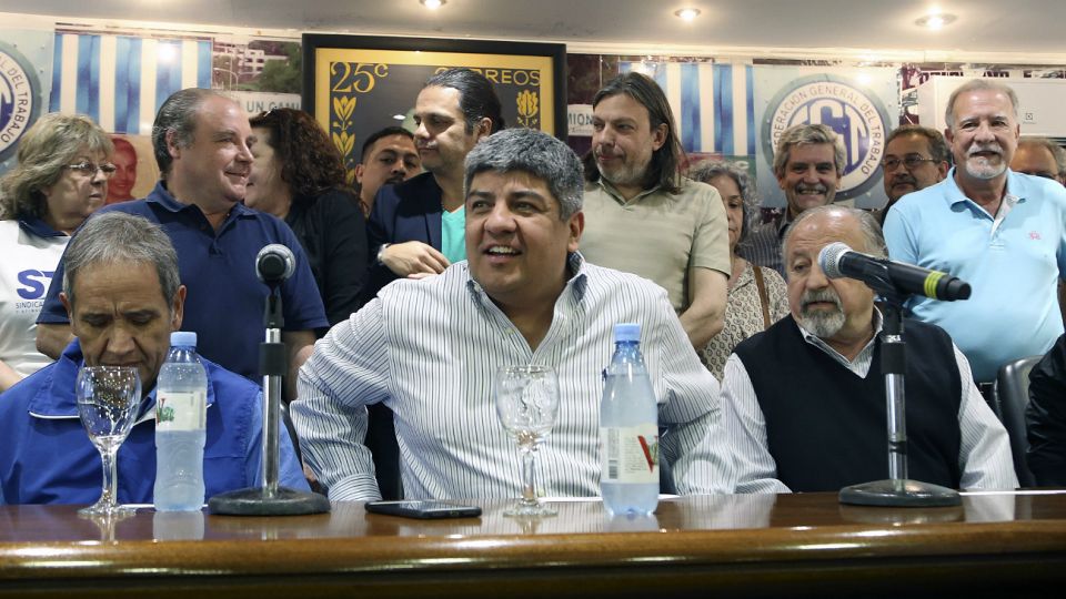 Pablo Moyano, titular de Camioneros.