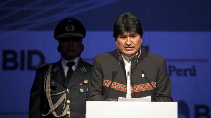 El presidente de Bolivia, Evo Morales.20180926