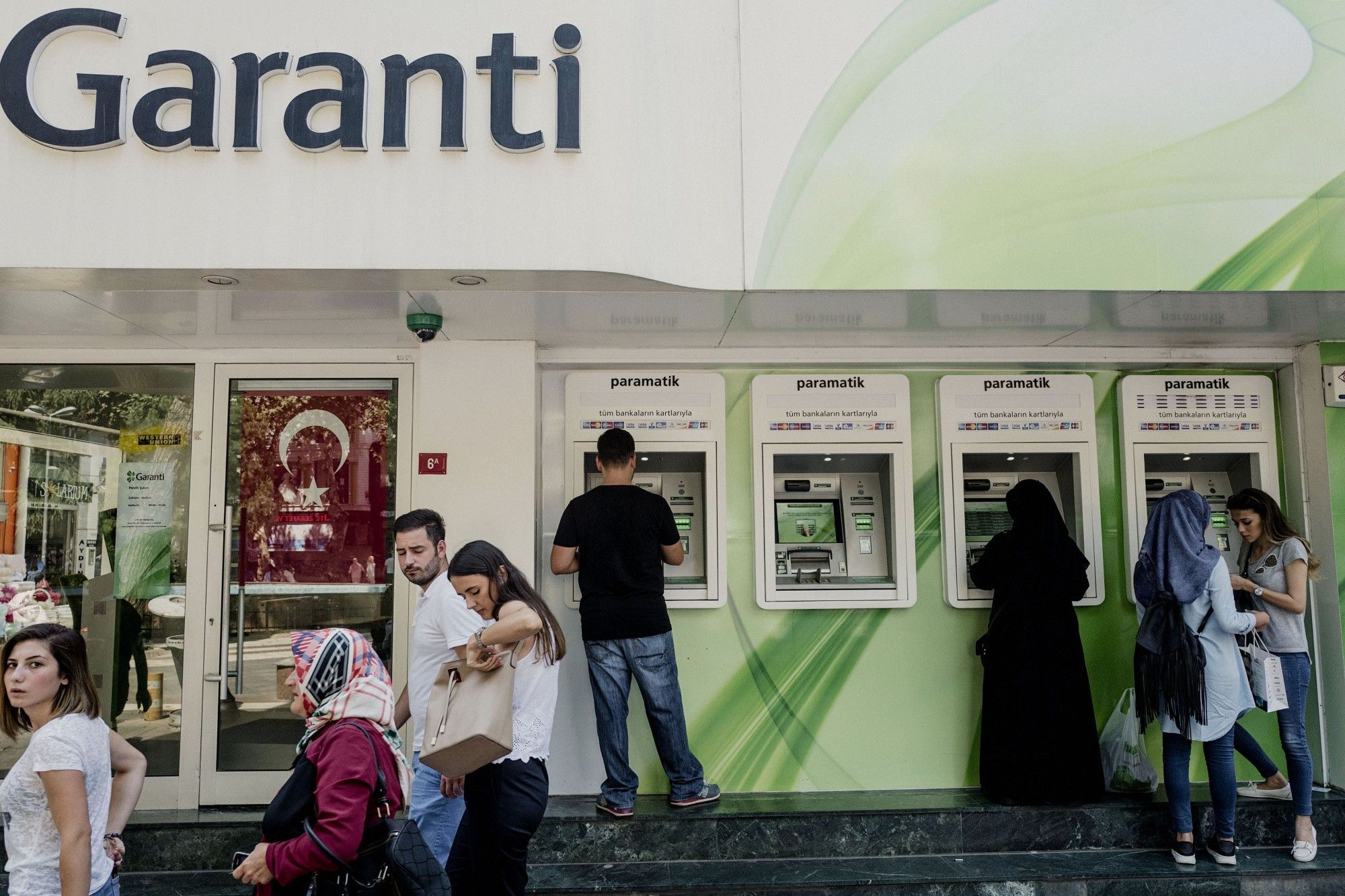 Garanti bank in Istanbul