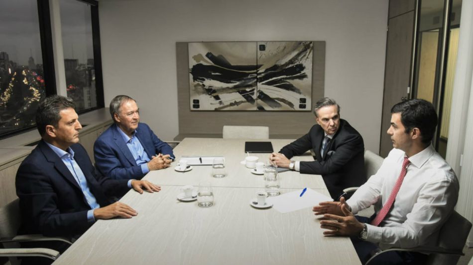 Massa, Urtubey, Schiaretti y Pichetto, juntos de cara al 2019.