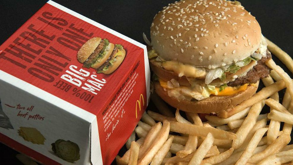 El Big Mac, ícono de Mc Donald's en el mundo entero.