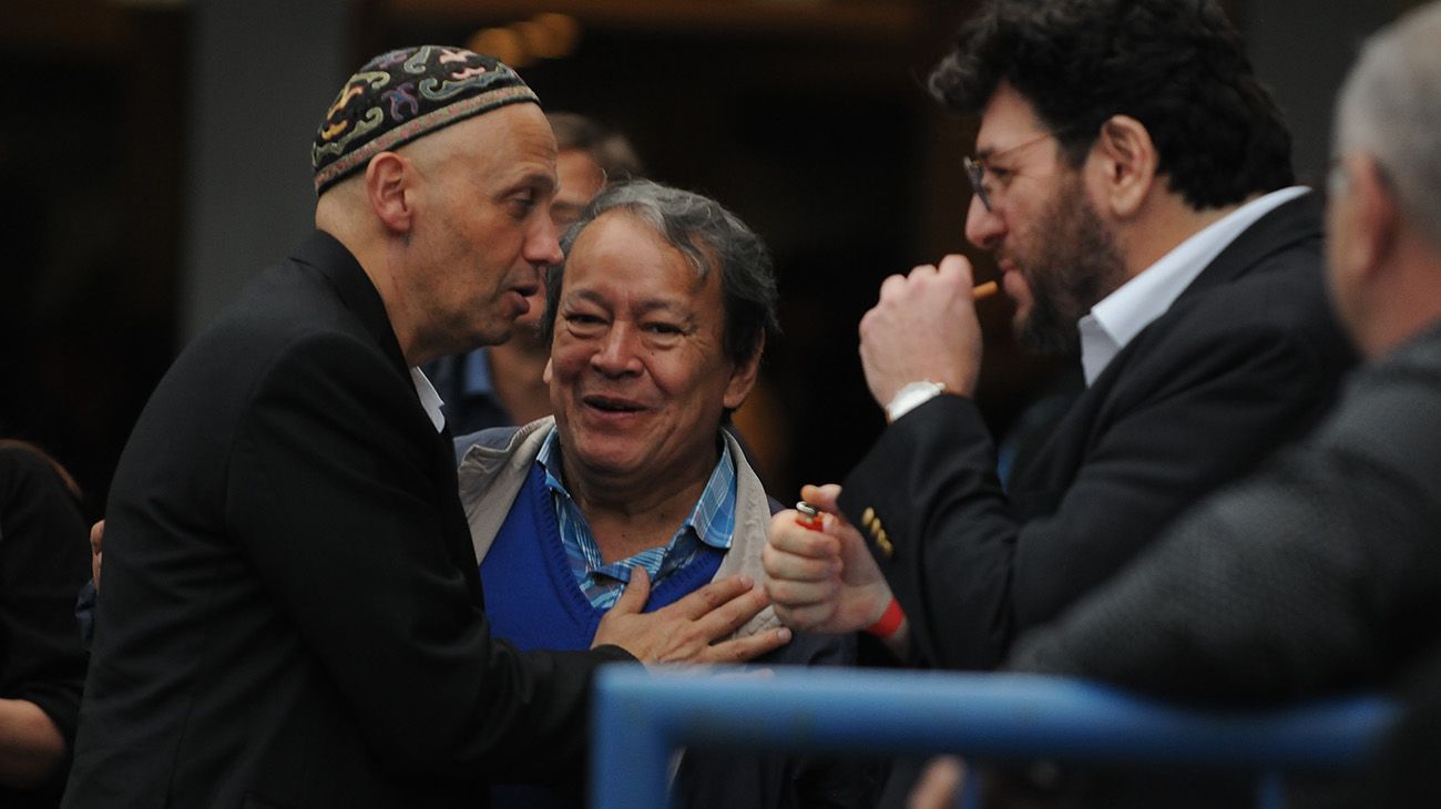 El rabino Bergman también dijo presente en el encuentro nacional de Cambiemos.