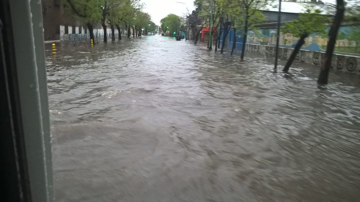 Inundaciones en Barracas