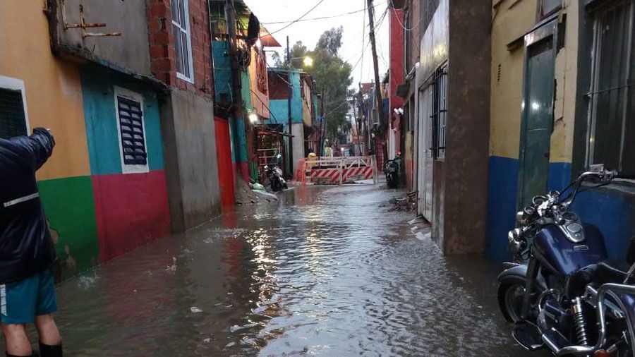 Inundaciones en Villa 31