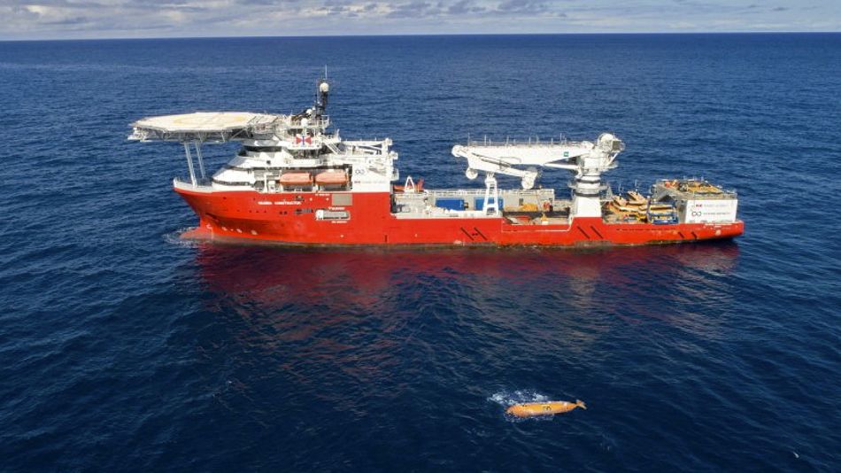 El Seabed Constructor sigue adelante con el rastreo submarino en busca del ARA San Juan.