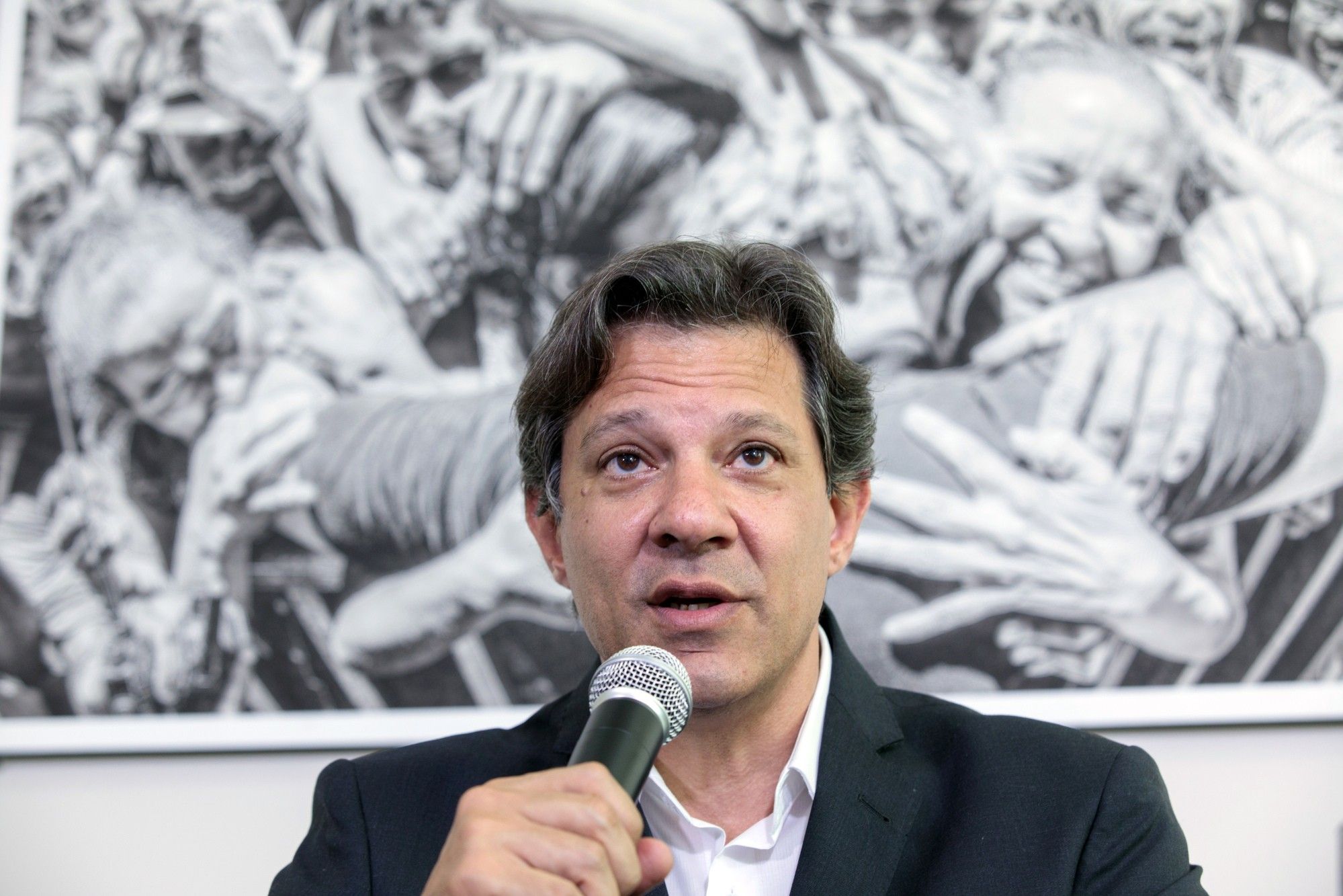 Lula Successor Fernando Haddad Holds Press Conference 