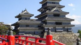 1 v Matsumoto Castle Prefectura de Nagano Japón