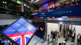 Aston Martin Makes Trading Debut On London Stock Exchange