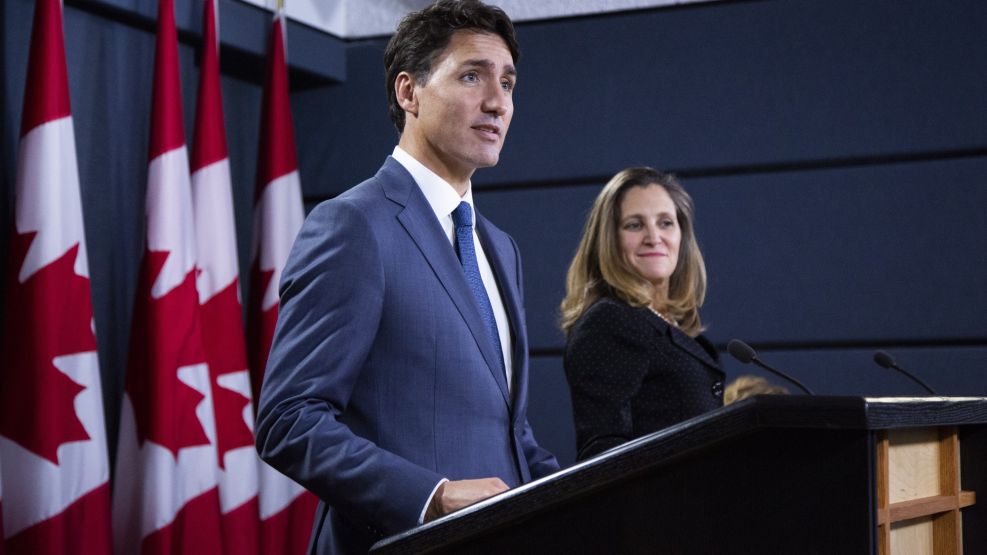 Primer Ministro de Canadá Justin Trudeau.