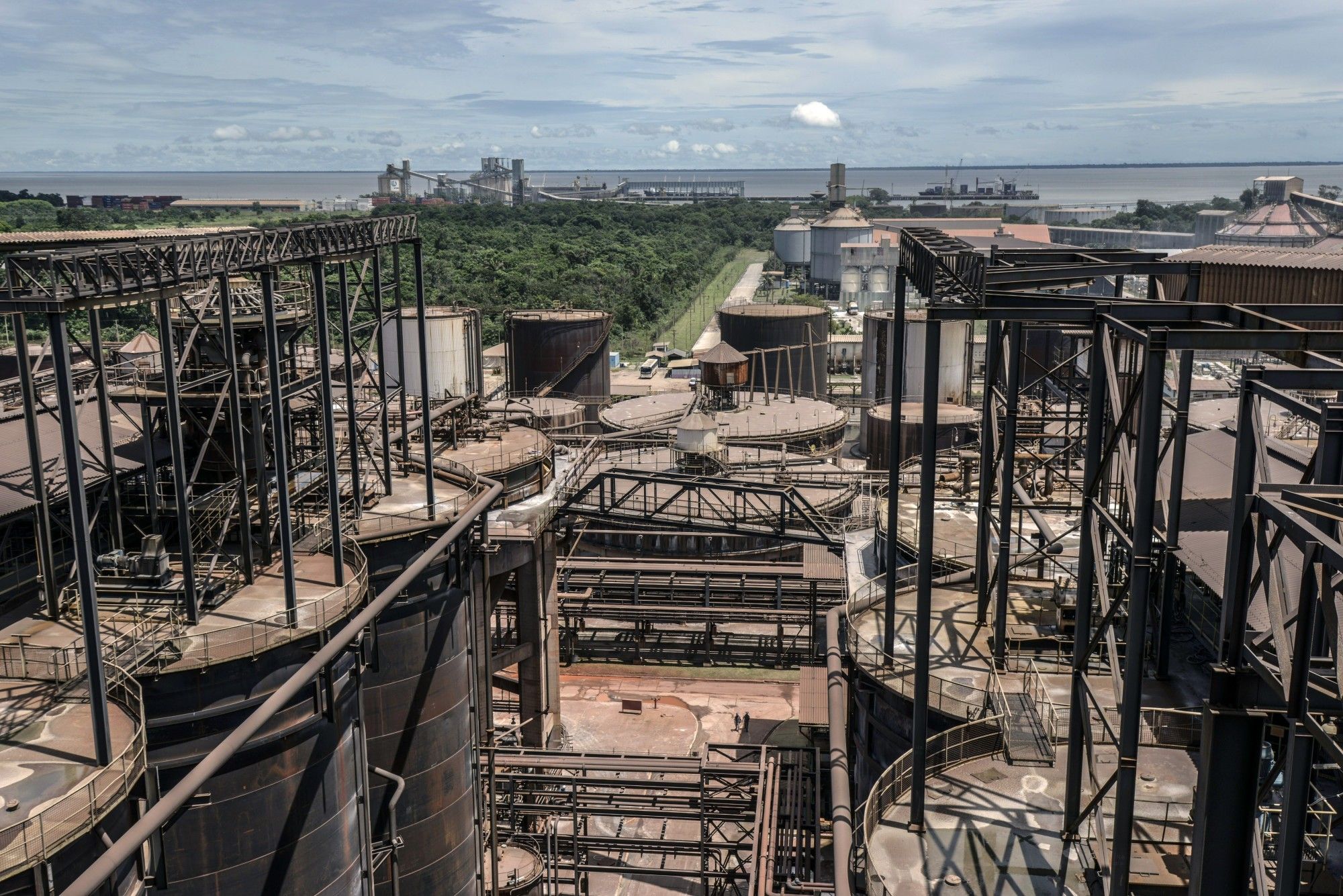 Norsk Hydro's Alunorte alumina refinery in Brazil.