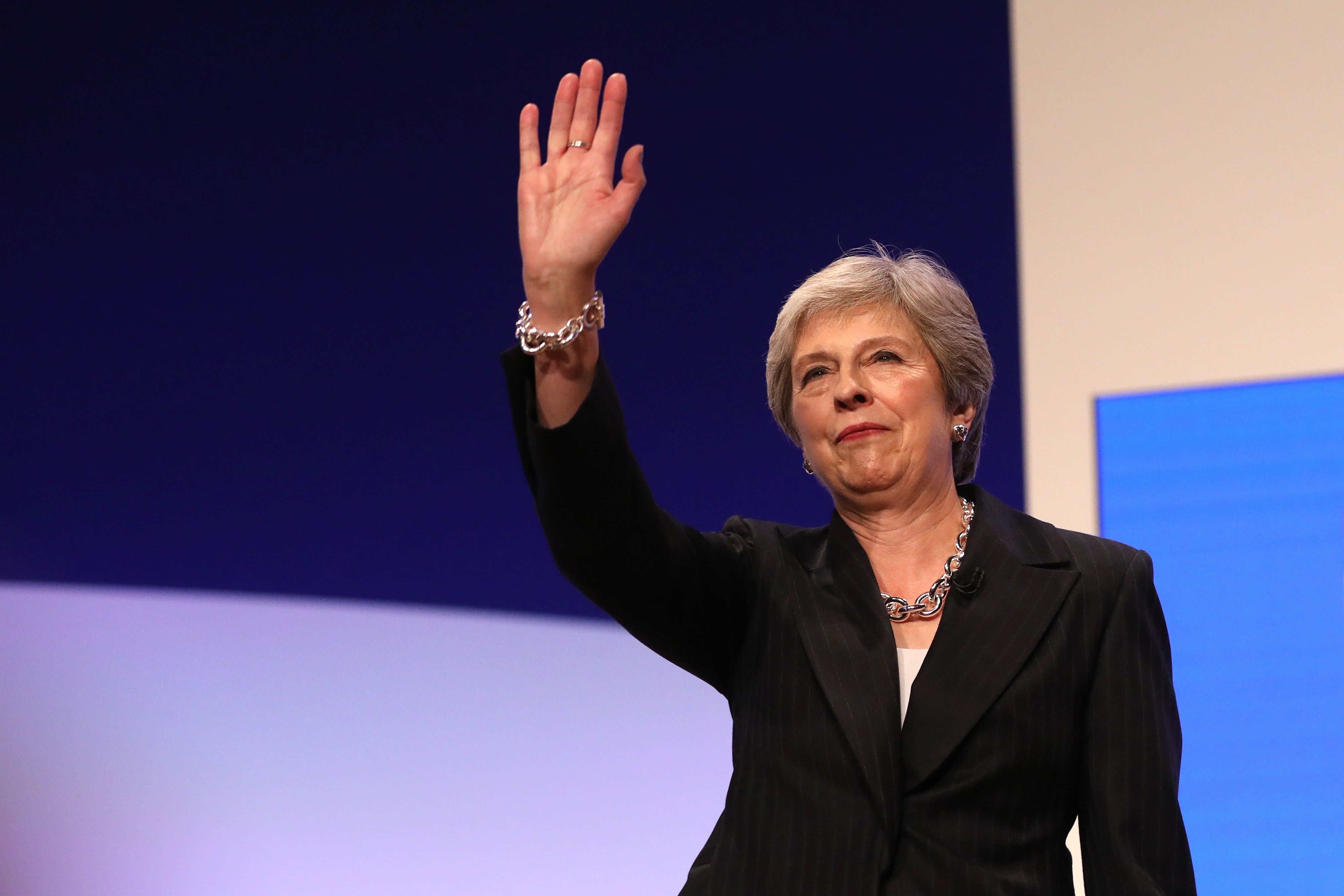 U.K. PM Theresa May's Keynote Speech At Conservative Party Annual Conference