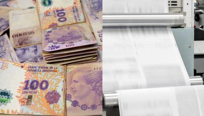 El dinero y la prensa son una promesa impresa en papel.