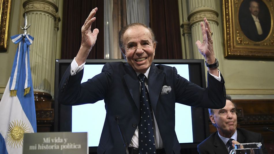 Archivo. Carlos Menem, absuelto.