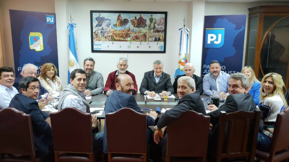 Mesa Politica del PJ partido justicialista