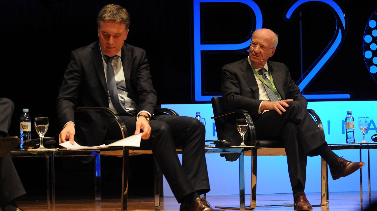 La última actividad de Paolo Rocca antes de ir a declarar.