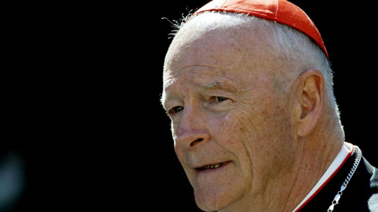 McCarrick vive en un monasterio franciscano en Kansas.