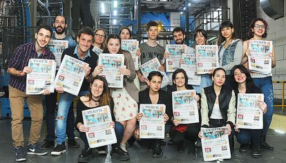 Detrás de las noticias. Los estudiantes del Posgrado en Periodismo visitaron la semana pasada la redacción de PERFIL y la imprenta de la Editorial.