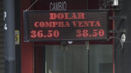 El dólar se mantiene por debajo de los 39 pesos para la venta