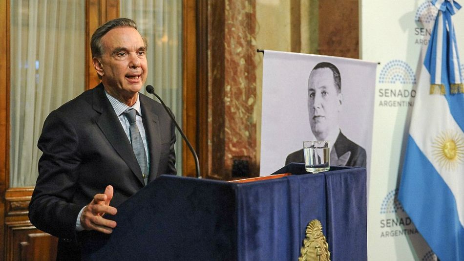 Miguel Ángel Pichetto, en el tributo a Perón.