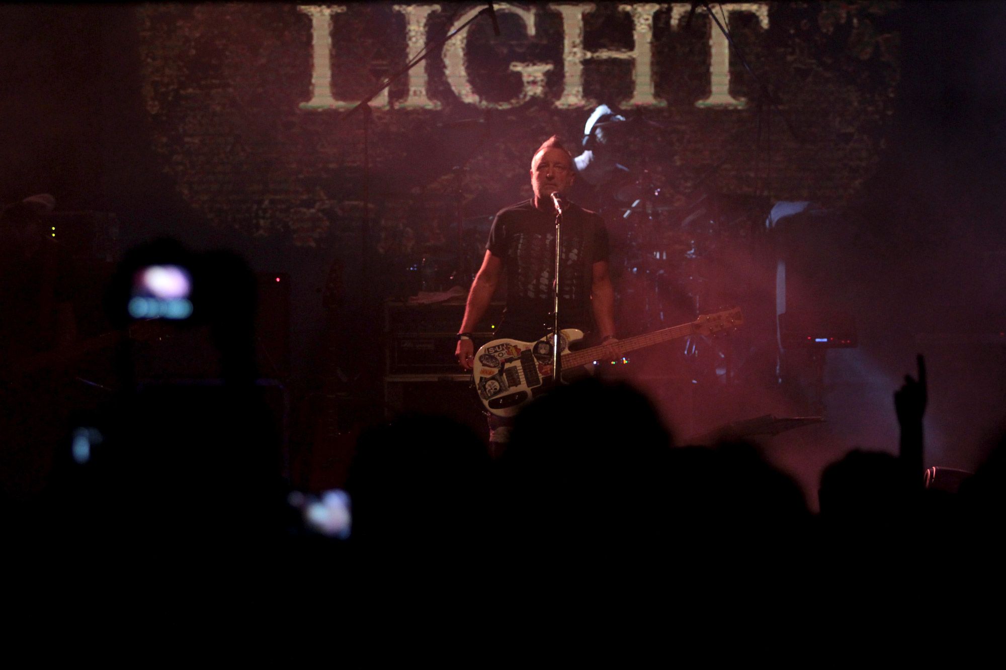 El show deslumbrante de Peter Hook en la Argentina.