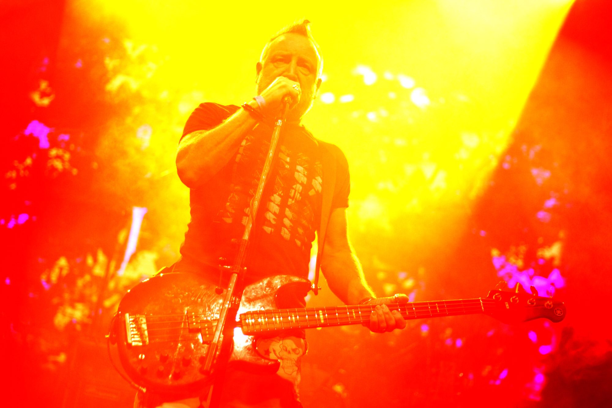 El show deslumbrante de Peter Hook en la Argentina.