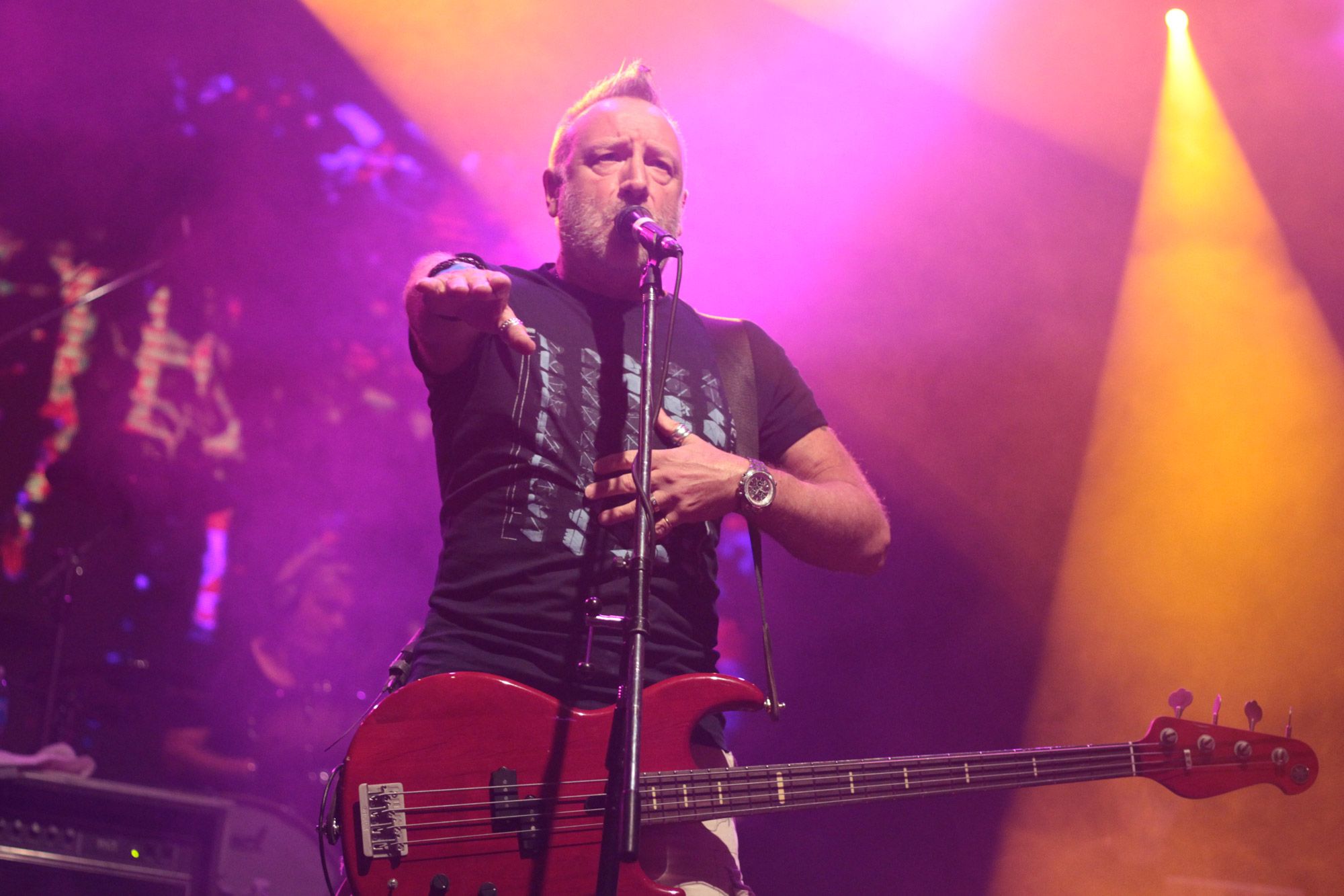 El show deslumbrante de Peter Hook en la Argentina.