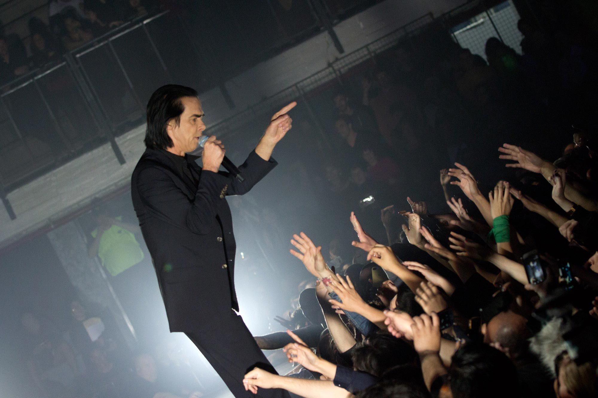 El show de Nick Cave en el Estadio Malvinas Argentinas.