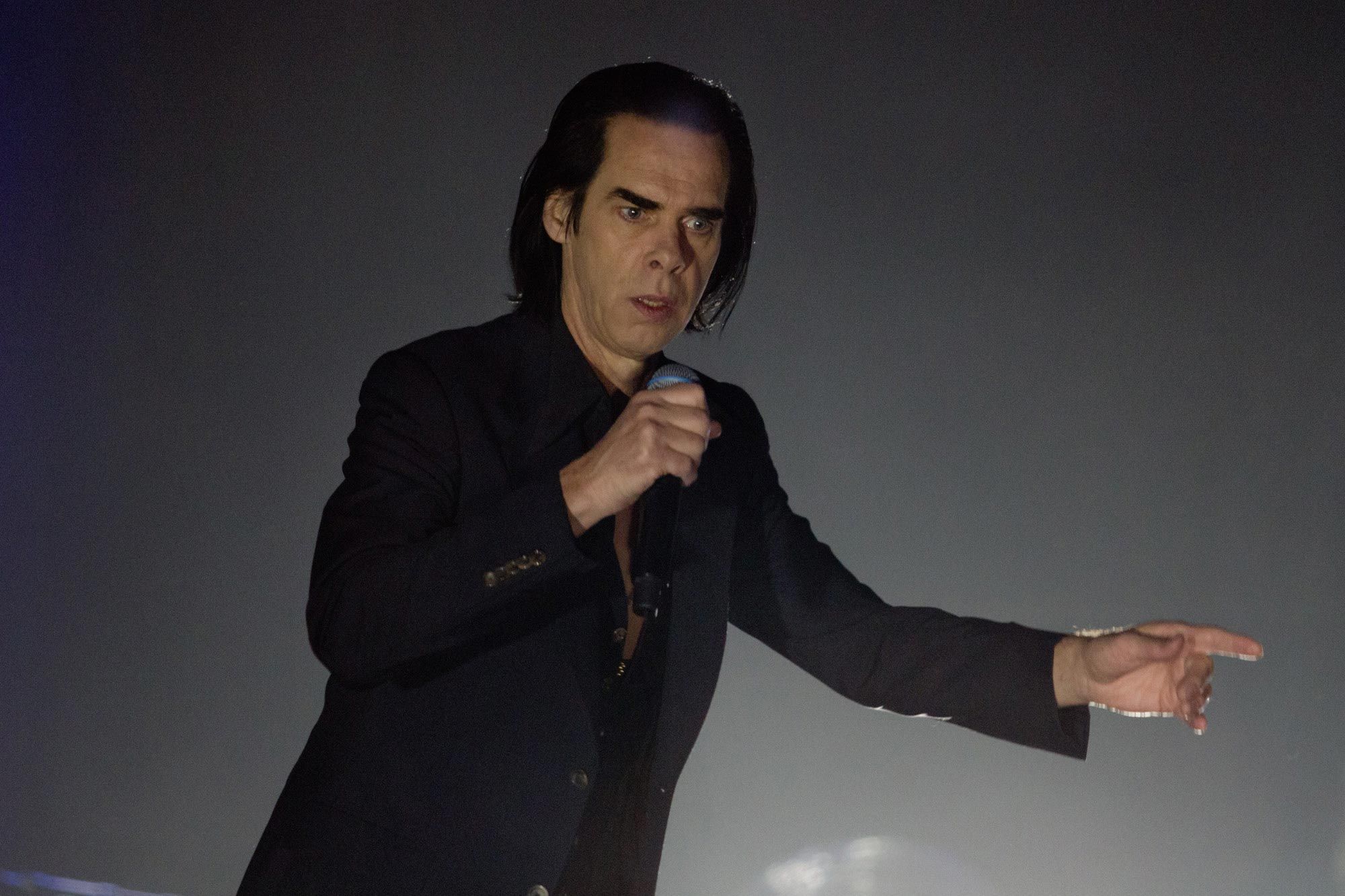 El show de Nick Cave en el Estadio Malvinas Argentinas.